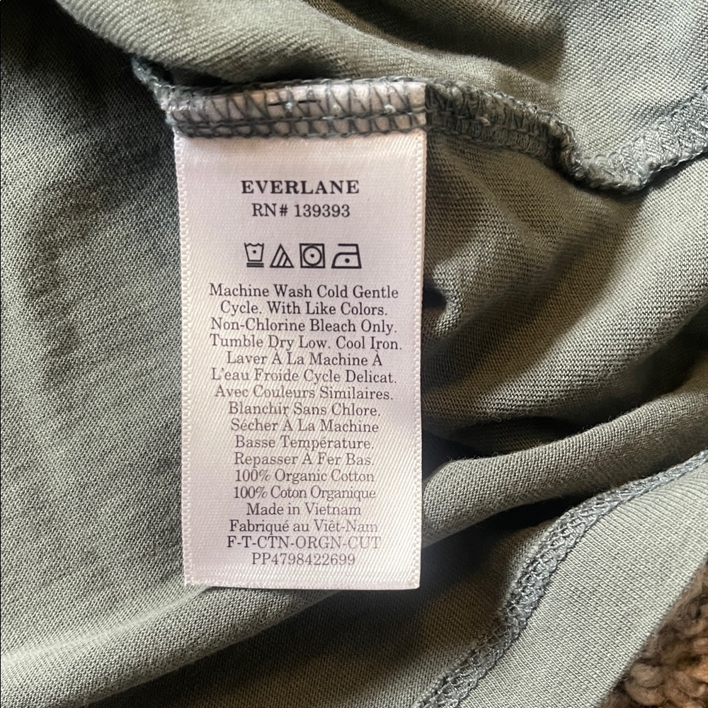 Everlane Olive Green Tank Top - Picture 3 of 3